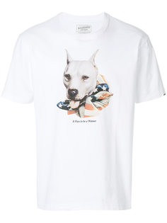 футболка с принтом собаки Neighborhood
