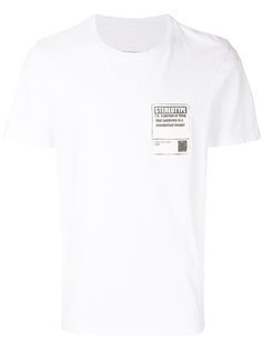 футболка с брендовой нашивкой Maison Margiela