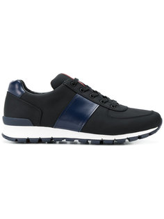 panelled sporty sneakers Prada