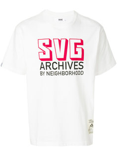 футболка с принтом логотипа Neighborhood