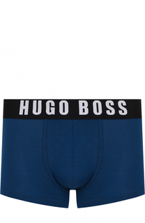 Хлопковые боксеры с широкой резинкой BOSS
