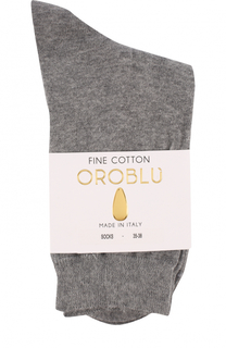 Однотонные хлопковые носки Oroblu