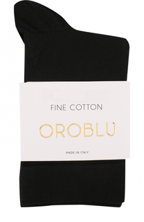 Однотонные хлопковые носки Oroblu