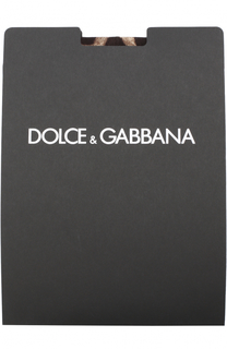Колготки с леопардовым принтом Dolce &amp; Gabbana