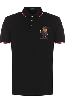 Хлопковое поло с короткими рукавами Polo Ralph Lauren