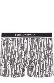 Хлопковые боксеры с принтом Dolce &amp; Gabbana