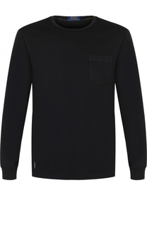 Хлопковый лонгслив с круглым вырезом Polo Ralph Lauren