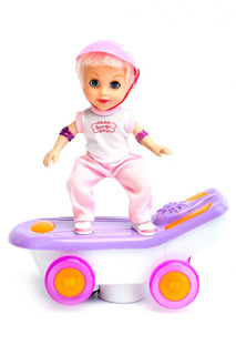 Кукла-скейтбордистка «молли» BRADEX