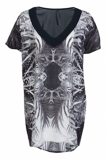 Свободная туника с принтом Twisty