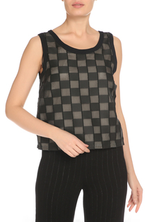 Свободная туника в клеточку Blacky Dress
