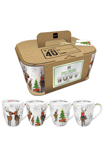 Набор кружек, 4 шт. PAPERPRODUCTS DESIGN