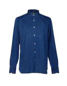 Джинсовая рубашка Luigi Borrelli Napoli