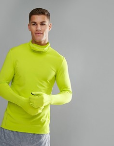 Желтый лонгслив adidas Running TKO BR2404 - Желтый