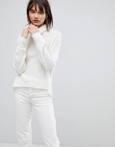 Свободный свитер с добавлением шерсти H.One - Белый