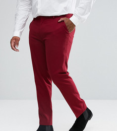 Красные брюки скинни под смокинг ASOS PLUS - Красный