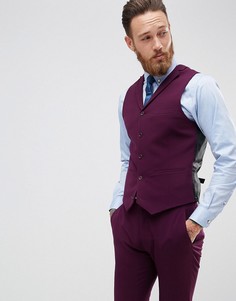 Приталенный жилет ASOS - Фиолетовый