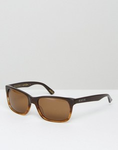 Квадратные солнцезащитные очки в черепаховой оправе Raen Weston - Коричневый