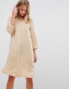 Платье-рубашка с принтом Vila - Мульти