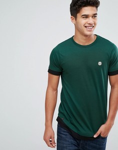 Двухслойная футболка Le Breve - Зеленый