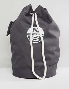 Темно-серая сумка дафл North Sails - Серый