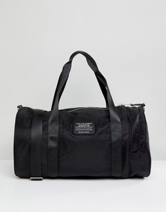 Черная нейлоновая дорожная сумка Schott - Черный