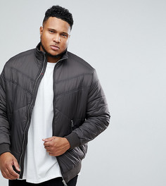 Дутый бомбер Replika PLUS - Серый