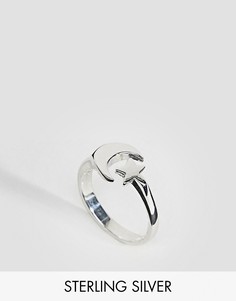Серебряное кольцо Fashionology - Золотой