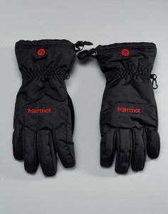 Черные лыжные перчатки Marmot - Черный