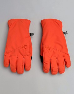 Красные горнолыжные перчатки Quiksilver Cross - Оранжевый