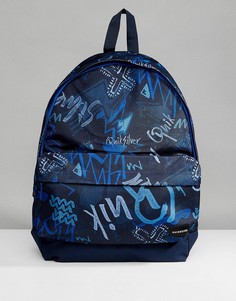 Темно-синий рюкзак с принтом логотипа Quiksilver - Темно-синий
