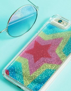 Чехол для iPhone 6/7/8 с разноцветными блестящими звездами Skinnydip - Мульти