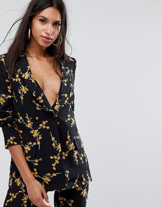 Блейзер с цветочным принтом Missguided - Мульти