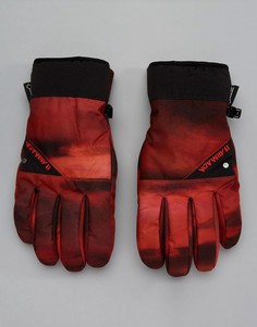 Красные перчатки с принтом Armada Decker Gore-Tex Ski - Красный