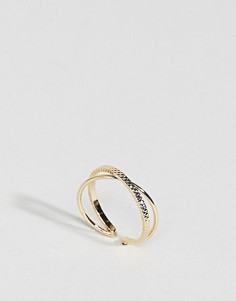 Контрастное кольцо ограниченной серии - Золотой Asos