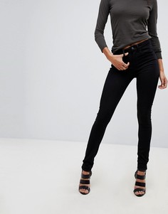 Состаренные джинсы скинни с завышенной талией G-Star 3301 - Черный