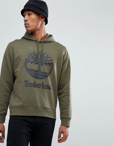 Худи зеленого цвета с логотипом Timberland - Зеленый