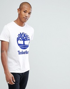 Белая футболка с логотипом Timberland - Белый