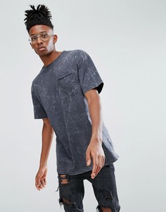 Серая футболка оверсайз New Look - Серый