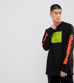 Черный лонгслив с принтом на рукавах Puma эксклюзивно для ASOS - Черный