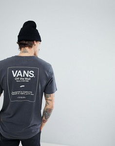 Черная футболка Vans VA36U9BLK - Черный