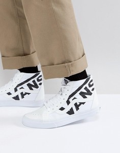 Белые высокие кроссовки Vans Reissue VA2XSBQW8 - Белый