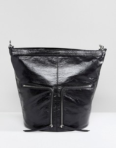 Рюкзак с молнией AllSaints - Черный