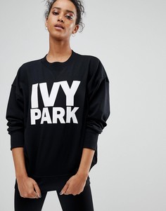 Черный свитшот с логотипом Ivy Park - Черный