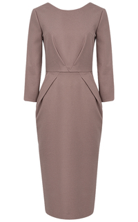 платье с вырезом на спинке La Reine Blanche