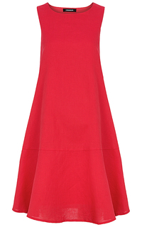 Красное платье-сарафан La Reine Blanche