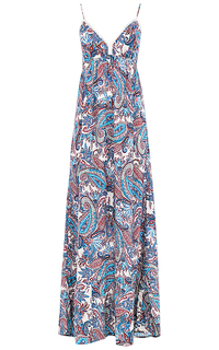 платье макси на тонких бретелях La Reine Blanche