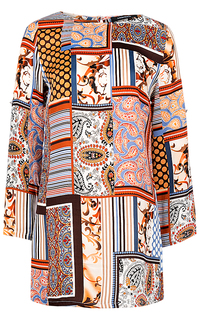 Платье с принтом La Reine Blanche