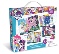 Набор аппликаций Origami My Little Pony «Эквестрия» 4в1