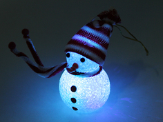 Новогодний сувенир Neon-Night Снеговик 513-019