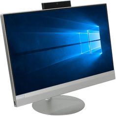 Моноблок Lenovo IdeaCentre AIO 520-22IKL MS Silver F0D4000URK (Intel Pentium G4560T 2.9 GHz/4096Mb/1000Gb/No ODD/AMD Radeon 530 2048Mb/Wi-Fi/Bluetooth/Cam/21.5/1920x1080/Windows 10 Home 64-bit)